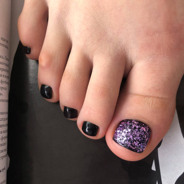 Nail art pieds décoration 1 ongle